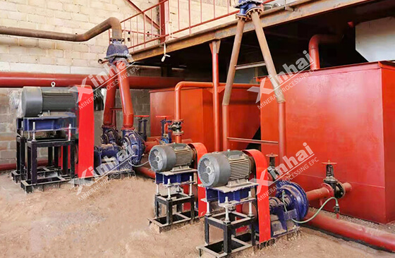 Silica sand processing plant equipment - Metso