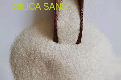 silica sand