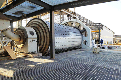 ball-mill-in-lithium-ore-processing-plant